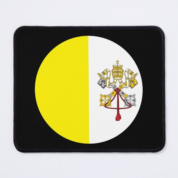 Item preview, Vatican City Flag designed and sold by USEFULART-Shop.