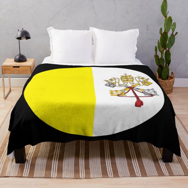 Item preview, Vatican City Flag designed and sold by USEFULART-Shop.
