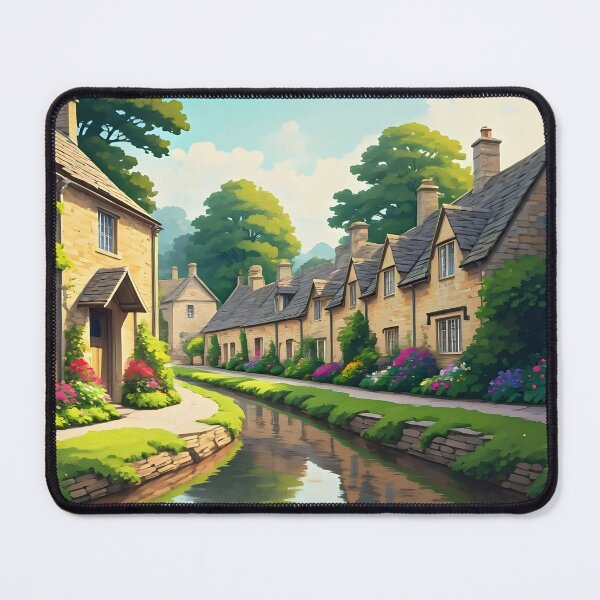 Item preview, Arlington Row, Bibury: Timeless Cotswold Charm designed and sold by LSVart.