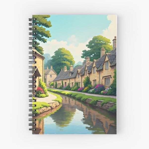Artikelvorschau, Arlington Row, Bibury: Zeitloser Cotswold-Charme entworfen und verkauft von LSVart.
