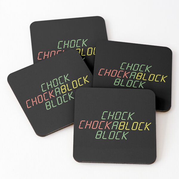 Item preview, CHOCKABLOCK designed and sold by This Is Fine.