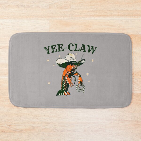Item preview, YEE-CLAW Lobster Cowboy Funny Crawfish Cajun Seafood Festival designed and sold by MotivaChic.