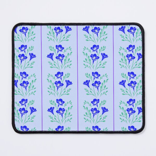 Item preview, Freesia Stripes Blue and Green designed and sold by SilverPegasus.
