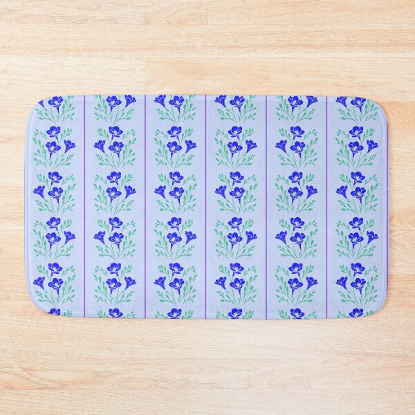 Item preview, Freesia Stripes Blue and Green designed and sold by SilverPegasus.
