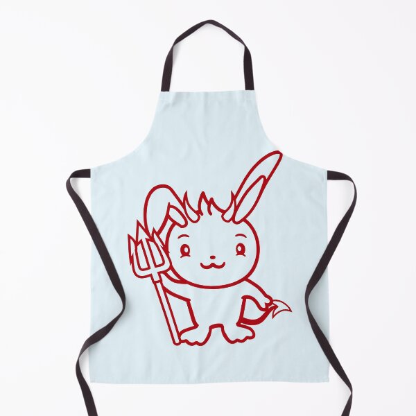 Item preview, Rabbit Devil Demon Evil Satan Hell Trident Costume designed and sold by shirt-o-mat.