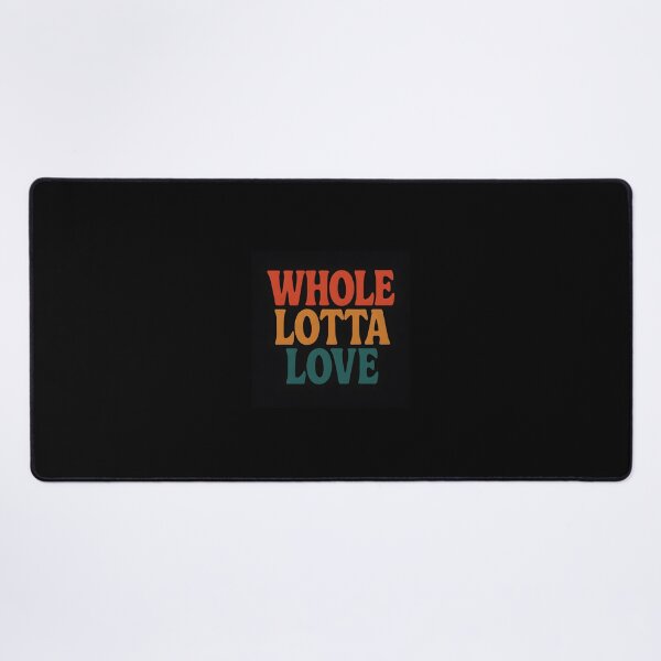 Item preview, Whole Lotta Love – Retro Bold Typography on Black designed and sold by laaic.