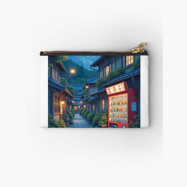 Item preview, Retro Vending Machine Street – Cozy Japan Night  designed and sold by DreamCraze.