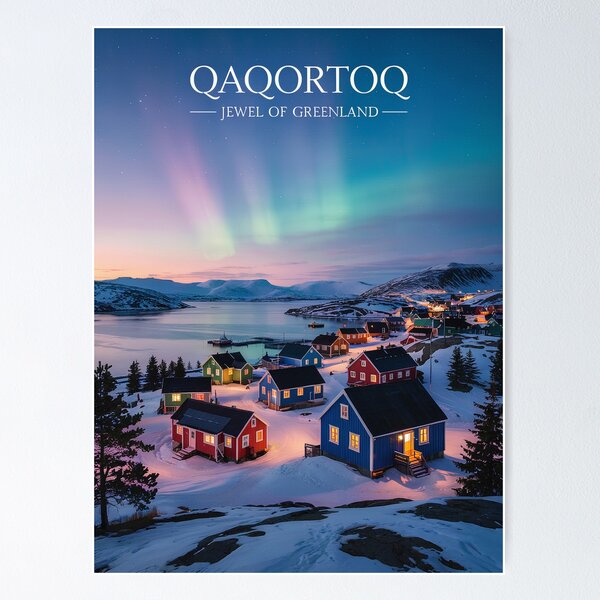 Item preview, Qaqortoq, jewel of Greenland. Arctic Landscape designed and sold by paulo silveira.