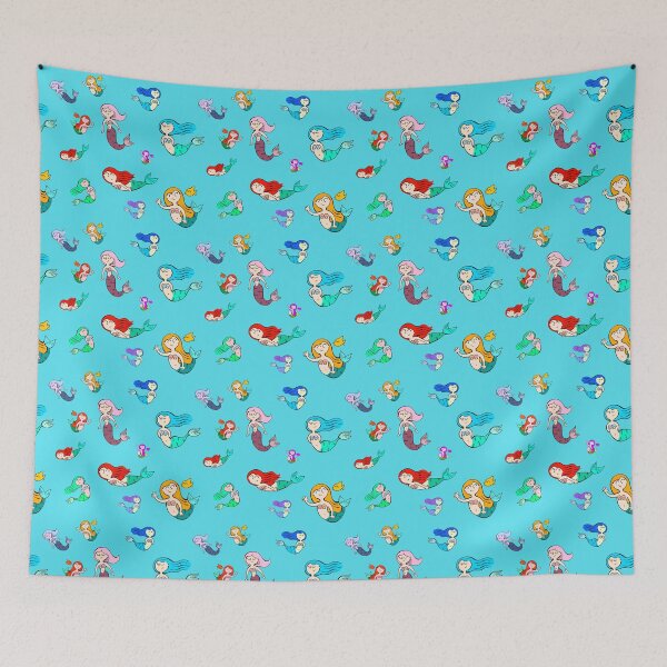 Item preview, Adorable Mermaids Collection – Marine Fantasy in Every Detail designed and sold by lucamendieta.