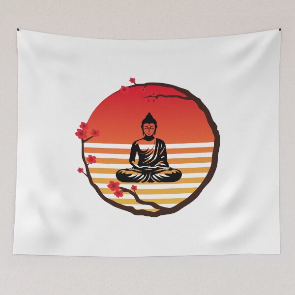 Item preview, Buddha sunset designed and sold by Nikodemusdesign.