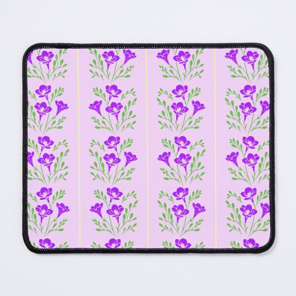 Item preview, Freesia Stripes Purple and Green designed and sold by SilverPegasus.