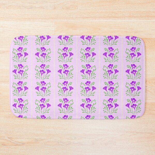 Item preview, Freesia Stripes Purple and Green designed and sold by SilverPegasus.