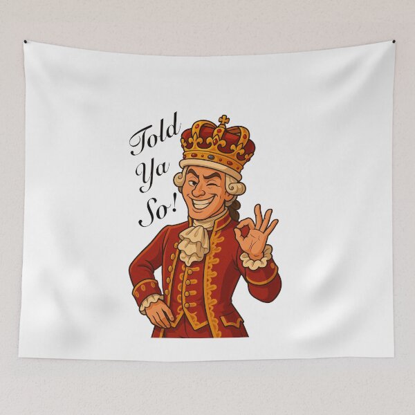 Item preview, Told Ya So! - King Richard -black lettering designed and sold by tiffanymassia.