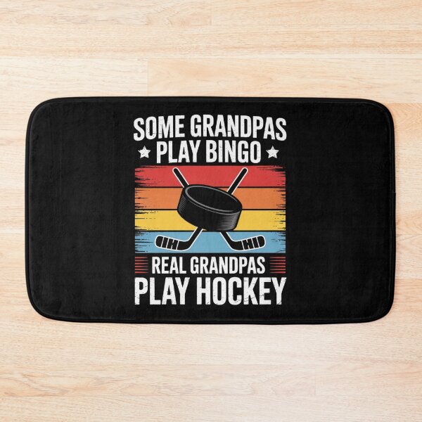 Item preview, Real Grandpas Play Hockey - Ice Hockey Vintage Grandpa Retro Some Grandpas Play Bingo designed and sold by MotivaChic.