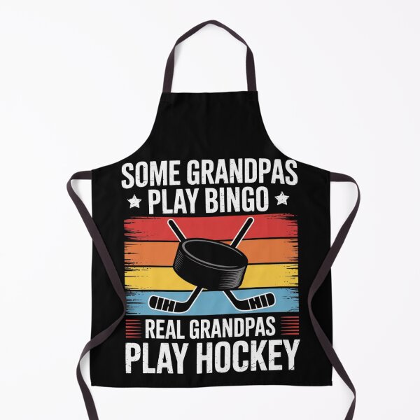 Item preview, Real Grandpas Play Hockey - Ice Hockey Vintage Grandpa Retro Some Grandpas Play Bingo designed and sold by MotivaChic.