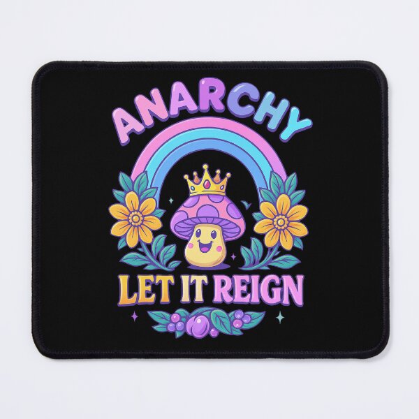 Item preview, Anarchy Mushroom: Let it Reign Pastel Flowers Y2K designed and sold by Starr_Designs.