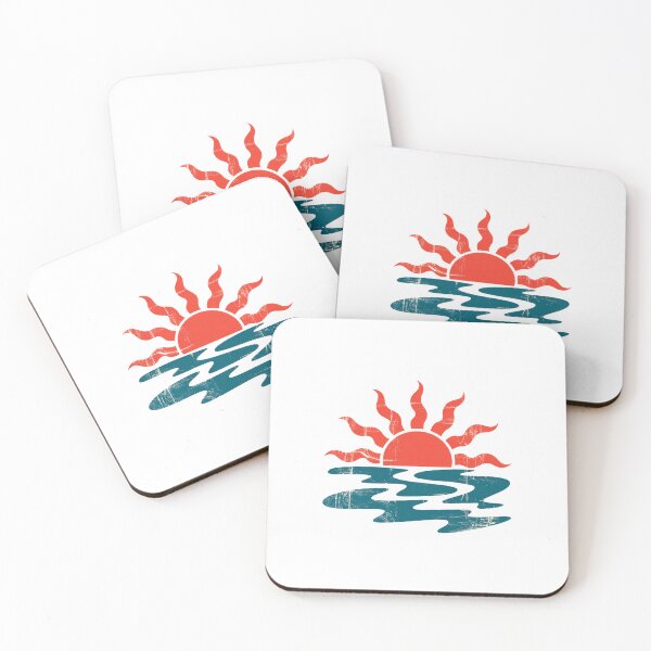 Item preview,  Trendy Ocean Wave and Sun Summer Vacation    designed and sold by SOUFIANE1991.