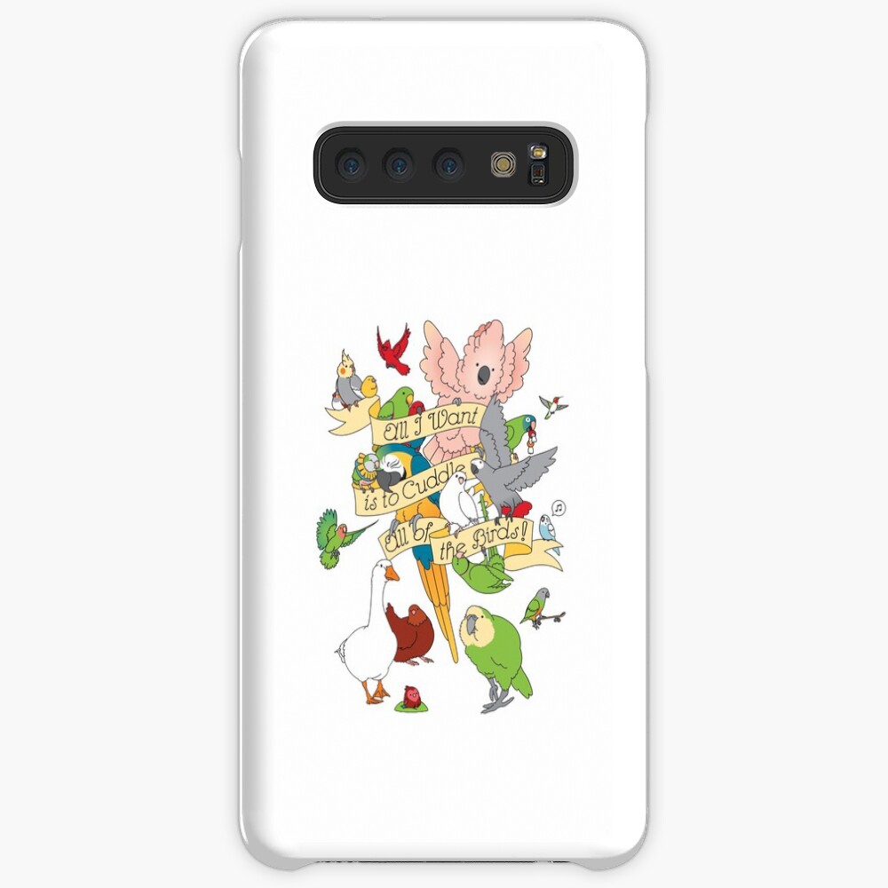 Cuddle All The Birds Case & Skin for Samsung Galaxy