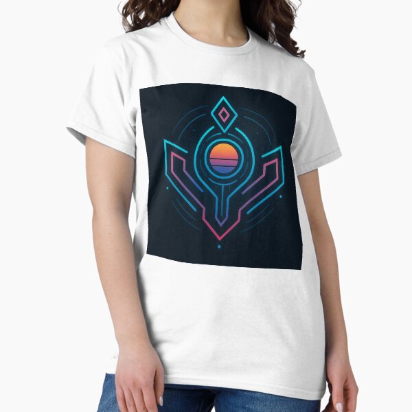 Artikel-Vorschau von Futuristisches Neon-Orb-Tech-Symbol, designt und verkauft von Dabbox.