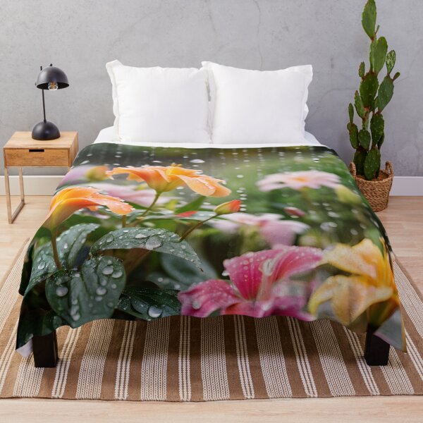 Item preview, Serenity of Rainfall Over Blooming Flowers 27 designed and sold by Tom-Johnson.
