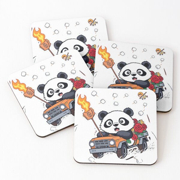 Item preview, ? Trending Now Design:Panda Panic Sticker – Reloaded – Viral Drop 2025 designed and sold by Imaginarium of Chaos falcon88 .