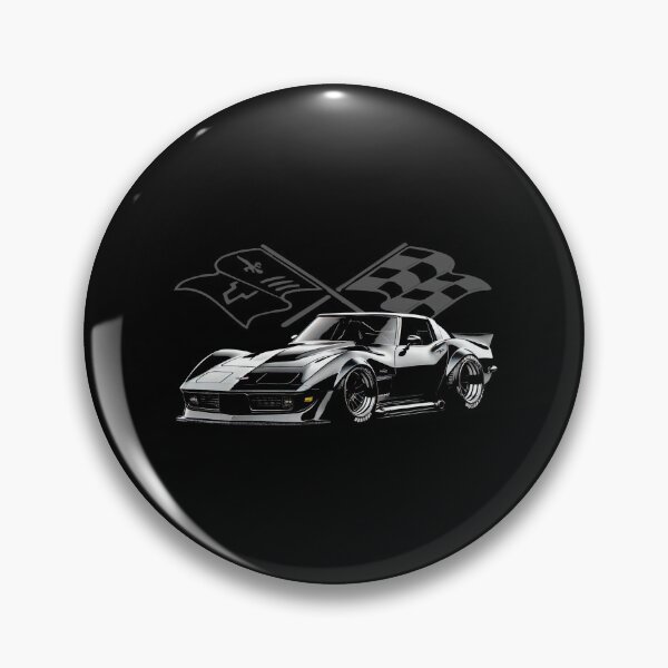 Item preview, Black Corvette C3 Widebody  designed and sold by TheArtOfCar.