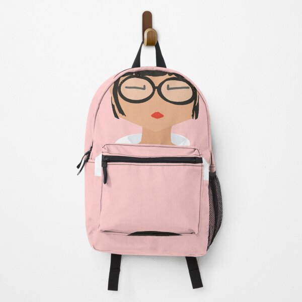 Item preview, Portrait of a brunette girl with a bob cut and large oval glasses designed and sold by ROCIODRAMATICA.