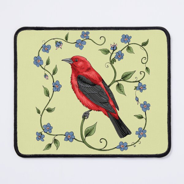 Item preview, Scarlet Symphony | Forget-Me-Not Sanctuary designed and sold by BirdsnStuff.