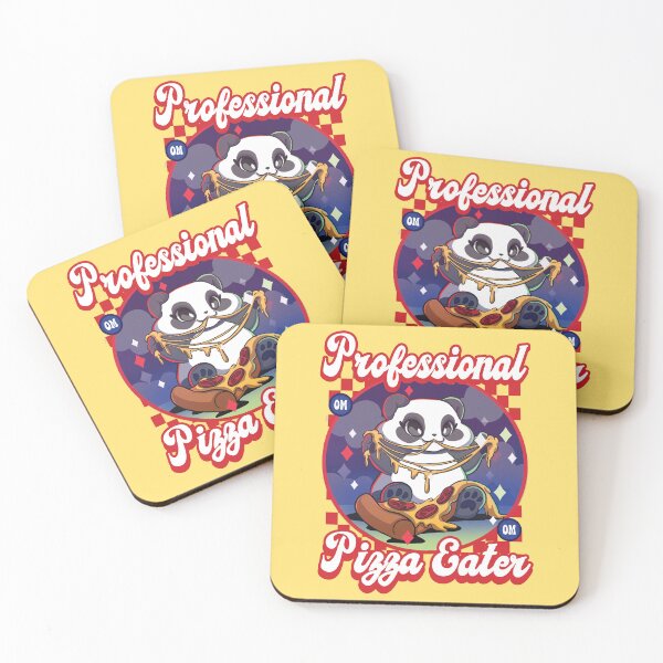Item preview, Professional pizza eater Panda designed and sold by CharmingChains.