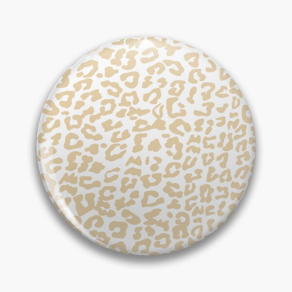 Item preview, Light Sandy Beige and White Cheetah Animal Print  designed and sold by GenAumonier.