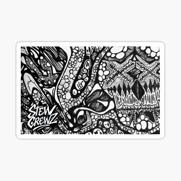 Vista previa del artículo con la obra «Conectado», diseñado y vendido por StewCrewZ.