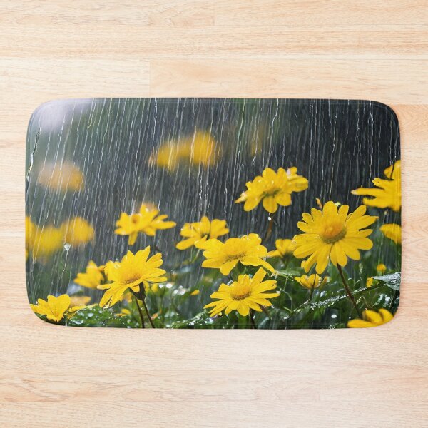 Item preview, Serenity of Rainfall Over Blooming Flowers 30 designed and sold by Tom-Johnson.