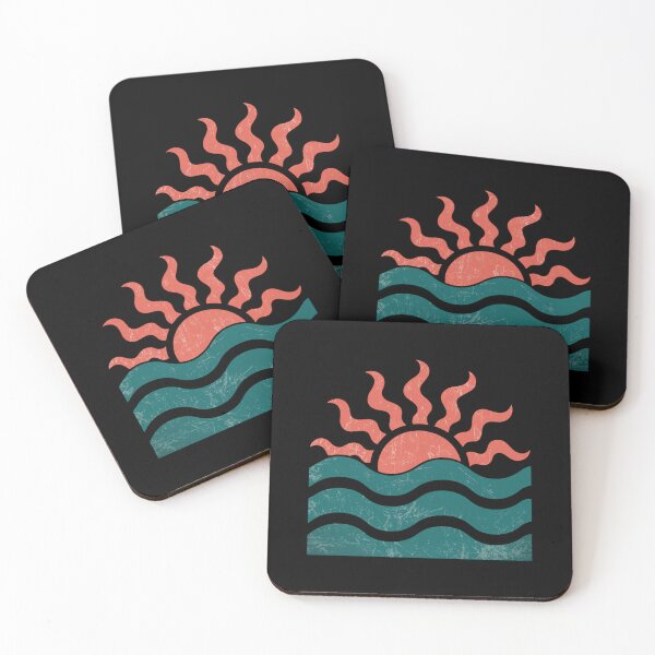 Item preview, Trendy Ocean Wave and Sun Summer Vacation    designed and sold by SOUFIANE1991.