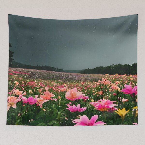 Item preview, Serenity of Rainfall Over Blooming Flowers 31 designed and sold by Tom-Johnson.