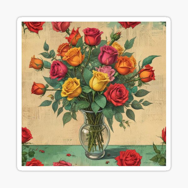 Roses Sticker