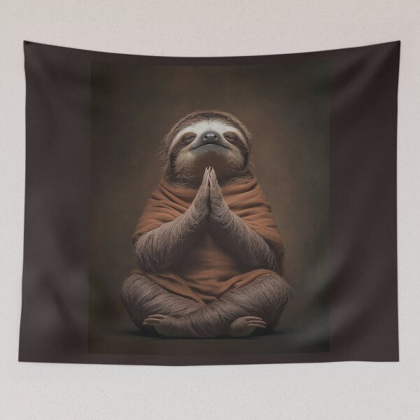 Item preview, Meditating Sloth designed and sold by peterlawrence13.