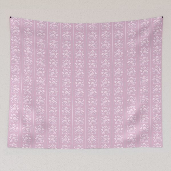 Item preview, Freesia Stripes Dusty Pink designed and sold by SilverPegasus.