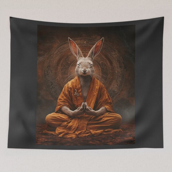 Item preview, Meditando con Harvey el conejo designed and sold by peterlawrence13.