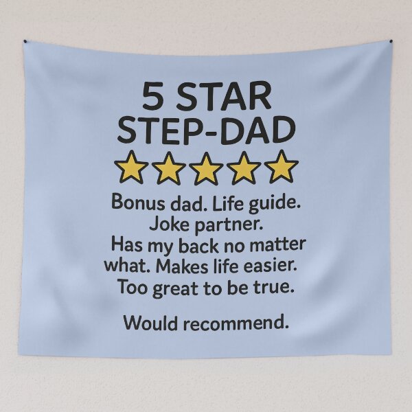 Item preview, 5 Star Step-Dad designed and sold by HowToCanadian.