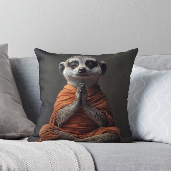 Item preview, Meditating Meerkat designed and sold by peterlawrence13.