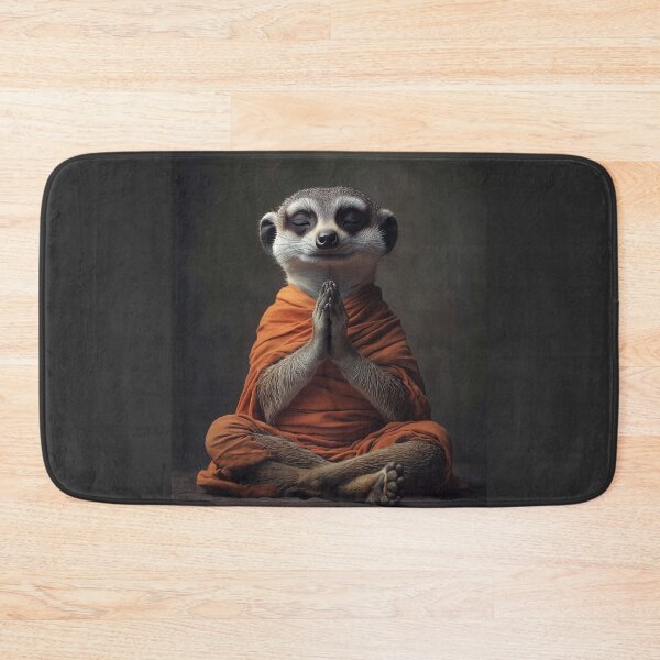 Item preview, Meditating Meerkat designed and sold by peterlawrence13.