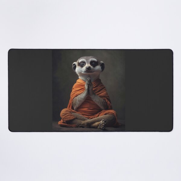 Item preview, Meditating Meerkat designed and sold by peterlawrence13.