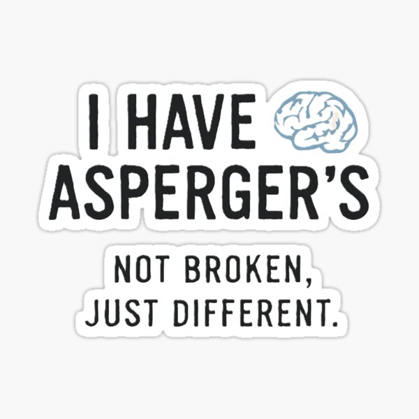 Item preview, I Have Asperger’s – Not Broken, Just Different | Neurodiversity Tee designed and sold by WiredDiff.