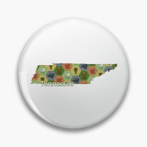 Item preview, Classic Board Game Resource Map of Tennessee with State Name designed and sold by adamkenney.