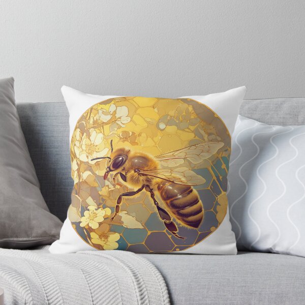 Item preview, Cute Honey Bee Illustration designed and sold by SMARTKIT  DESIGNAGENCY.