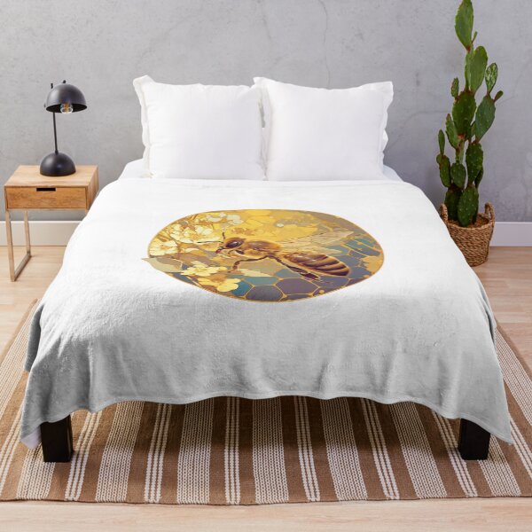 Item preview, Cute Honey Bee Illustration designed and sold by SMARTKIT DESIGNAGENCY.