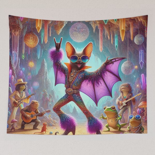 Item preview, Bat's Pack Disco Gig designed and sold by gryhenart.