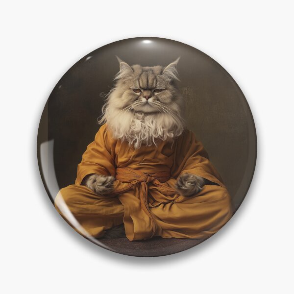 Item preview, Meditating Persian Cat designed and sold by peterlawrence13.