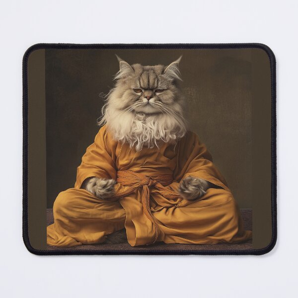 Item preview, Meditating Persian Cat designed and sold by peterlawrence13.