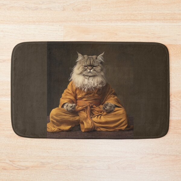 Item preview, Meditating Persian Cat designed and sold by peterlawrence13.